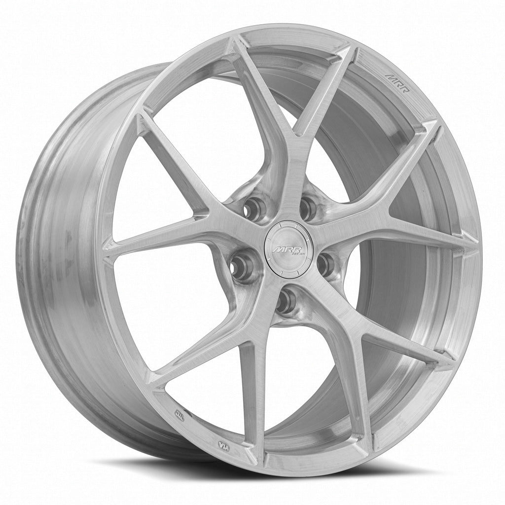 MRR FS6 19x8.5 35 5x108mm 73.1mm Brushed Clear