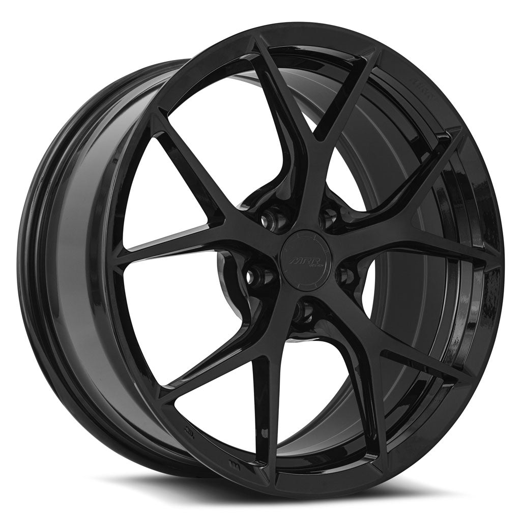 MRR FS6 20x8.5 25 5x112mm 66.6mm Gloss Black