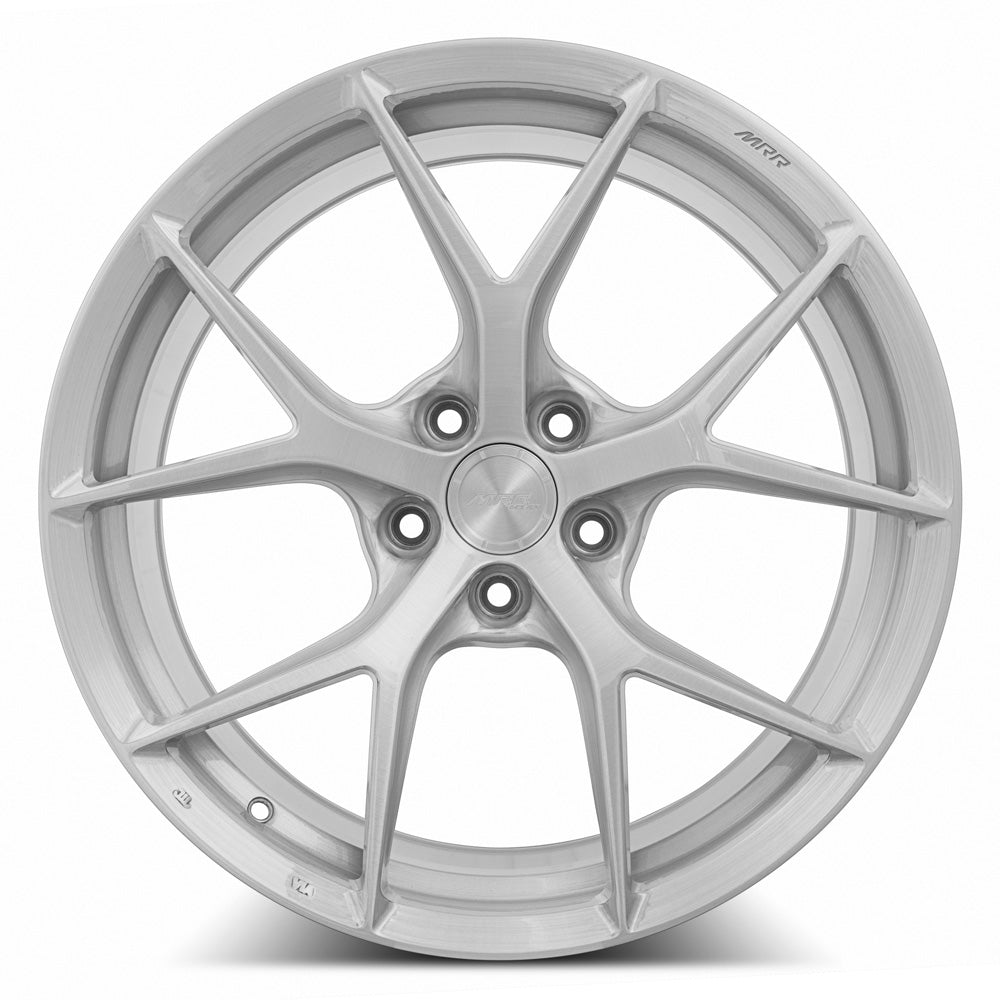 MRR FS6 20x12 20 5x120mm 72.6mm Brushed Clear