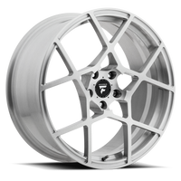 Fittipaldi Sport FSF01 20x9" 5x114.3mm 66.1mm CB +20mm Brushed Silver Clear Coat