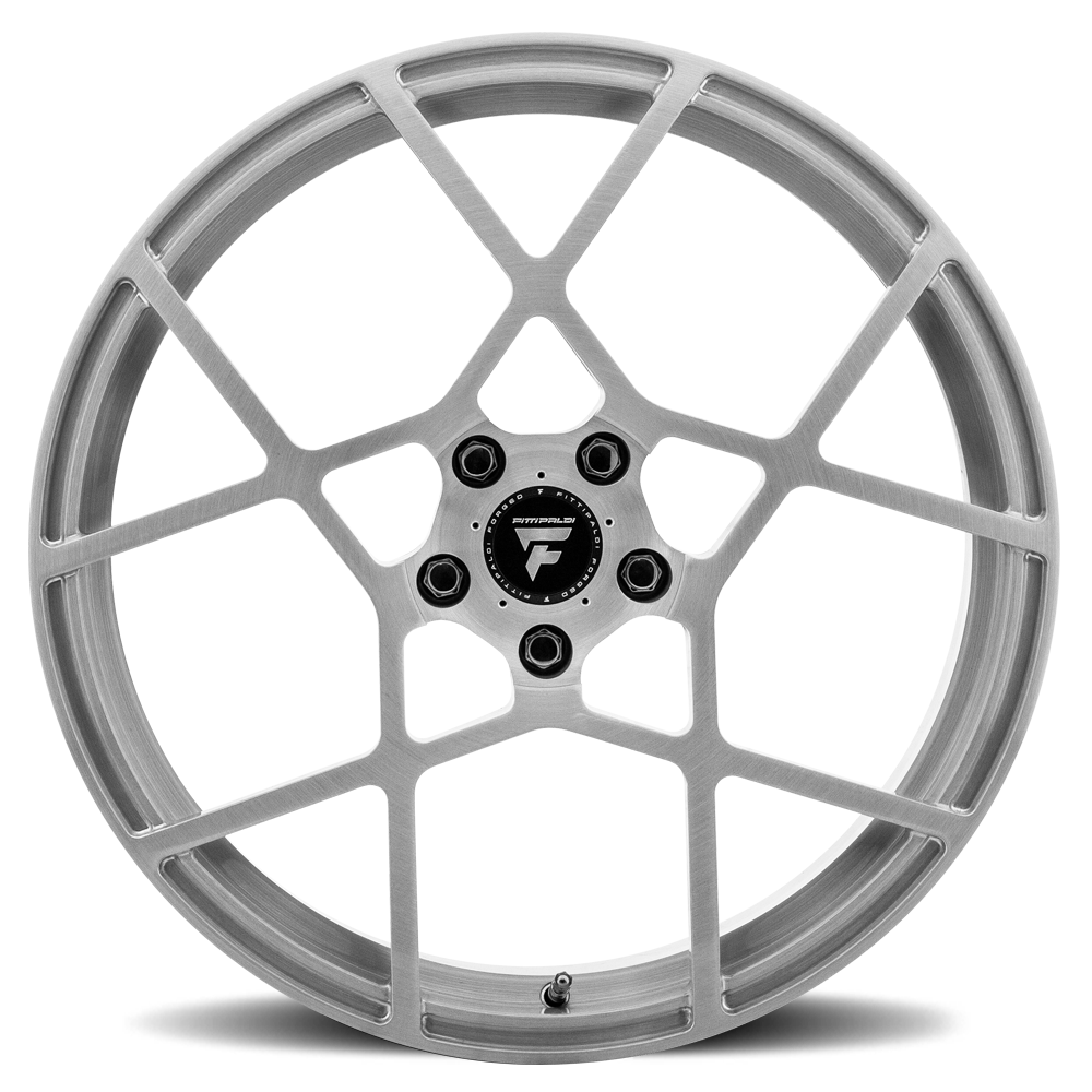 Fittipaldi Sport FSF01 20x9" 5x114.3mm 66.1mm CB +20mm Brushed Silver Clear Coat