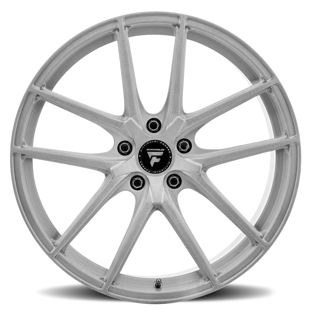 Fittipaldi Sport FSF04 20x10.5" 5x120mm 66.9mm CB +38mm Brushed Silver Clear Coat