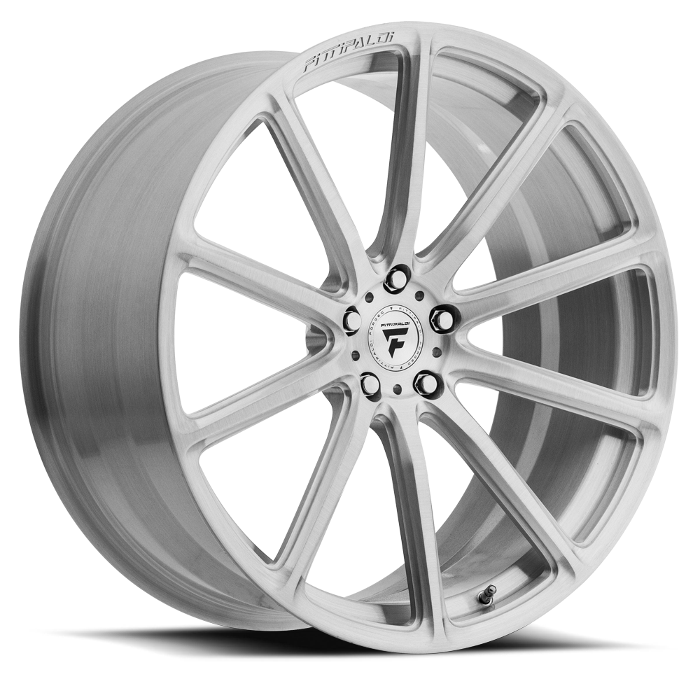 Fittipaldi Sport FSF07 20x10.5" 5x112mm 57.1mm CB +45mm Brushed Silver Clear Coat