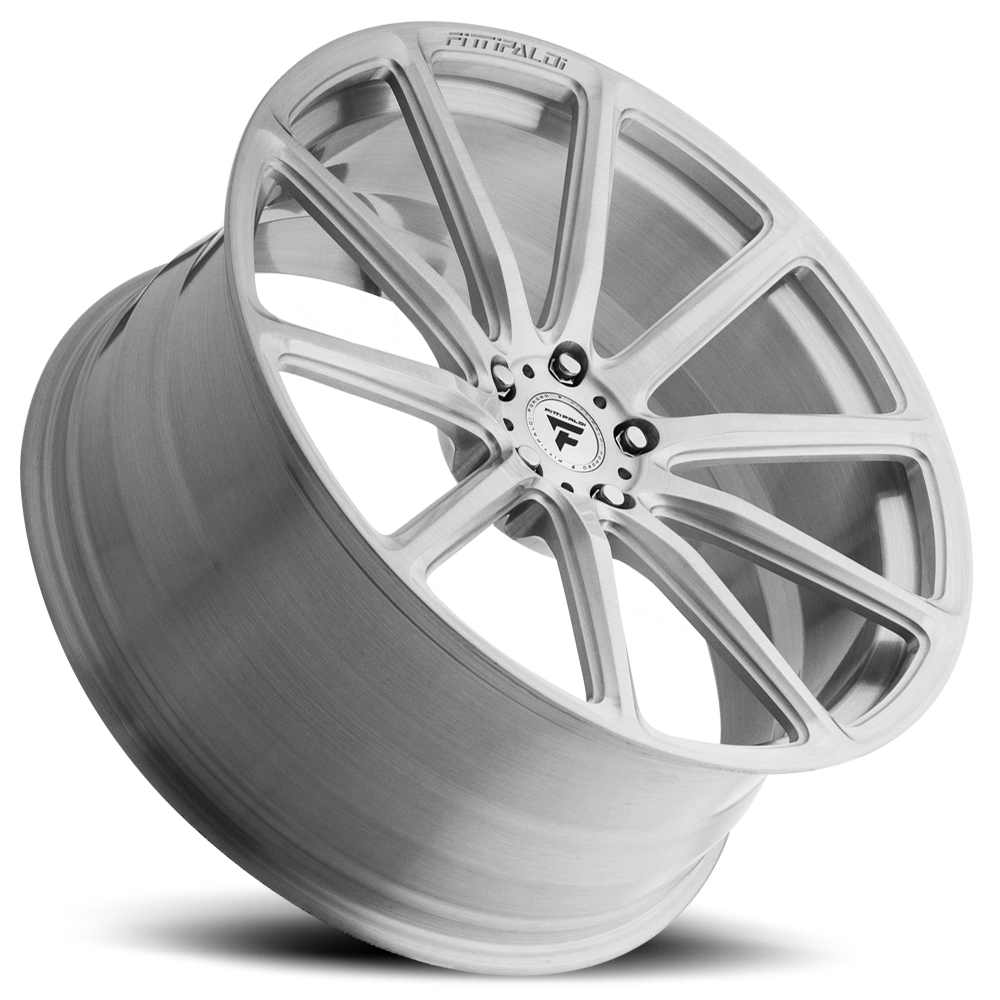 Fittipaldi Sport FSF07 20x10.5" 5x112mm 57.1mm CB +45mm Brushed Silver Clear Coat
