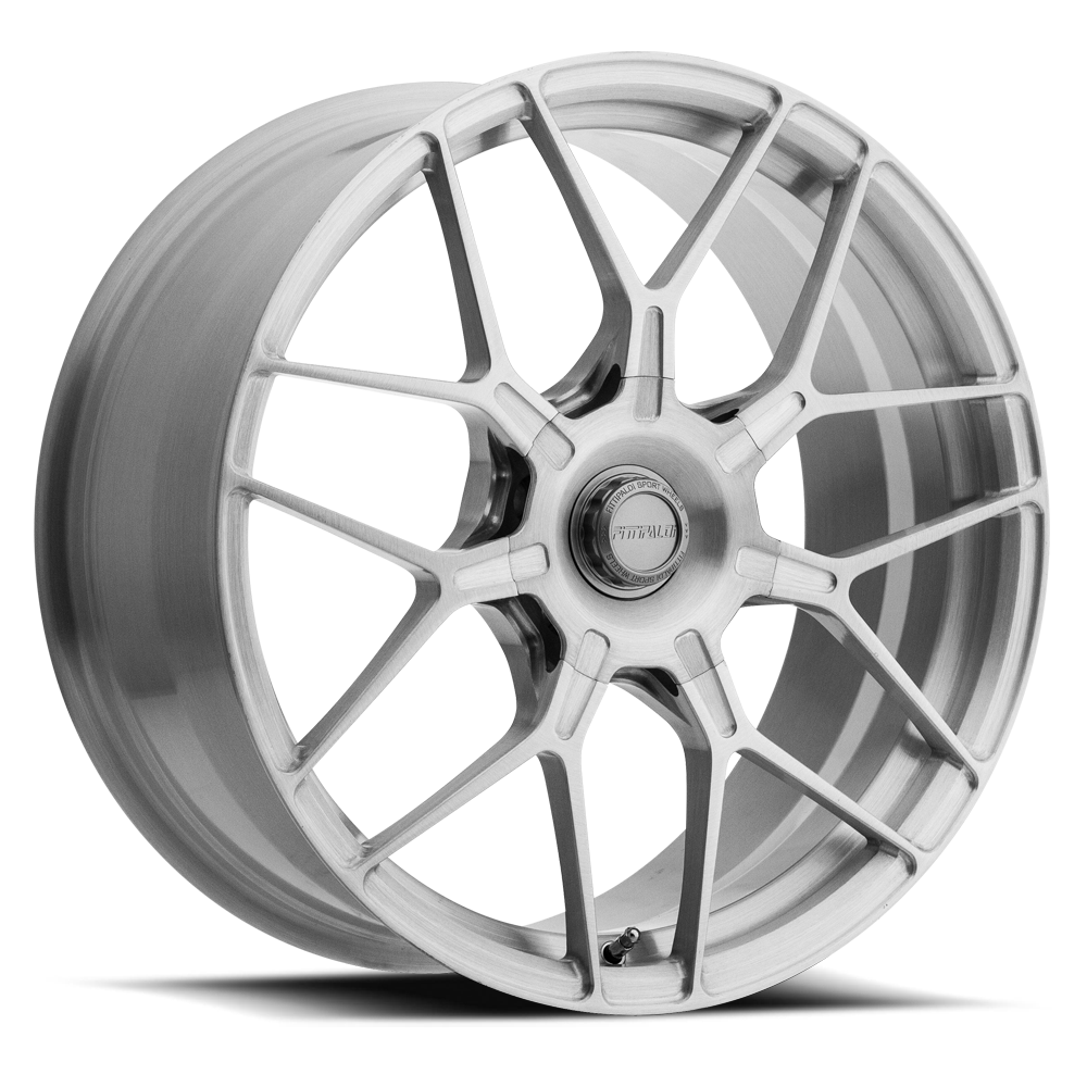 Fittipaldi Sport FSF09 20x9" 5x114.3mm 60.1mm CB +35mm Brushed Silver Clear Coat