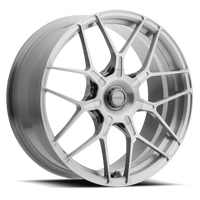 Fittipaldi Sport FSF09 20x9" 5x114.3mm 60.1mm CB +35mm Brushed Silver Clear Coat