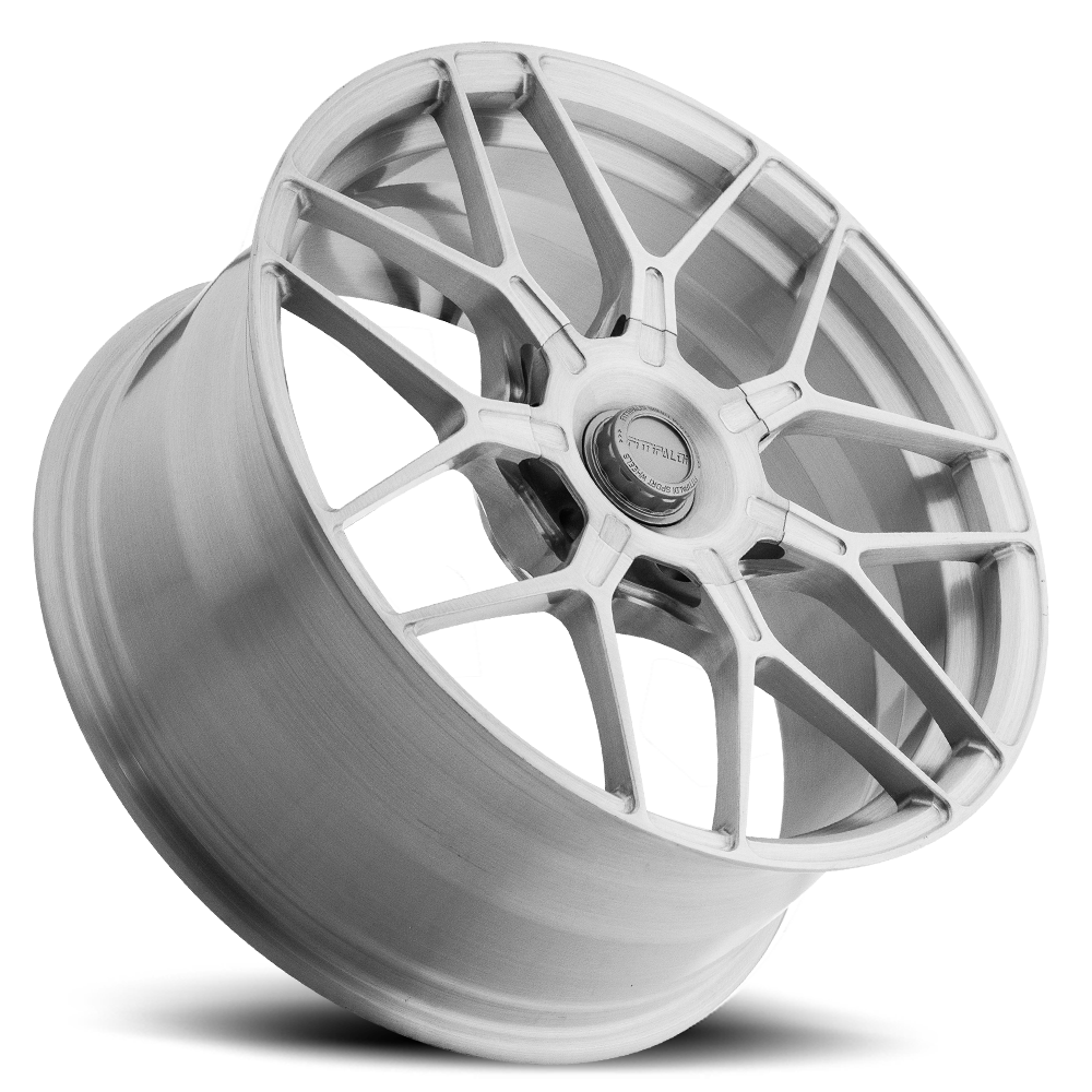 Fittipaldi Sport FSF09 20x10.5" 5x114.3mm 60.1mm CB +38mm Brushed Silver Clear Coat