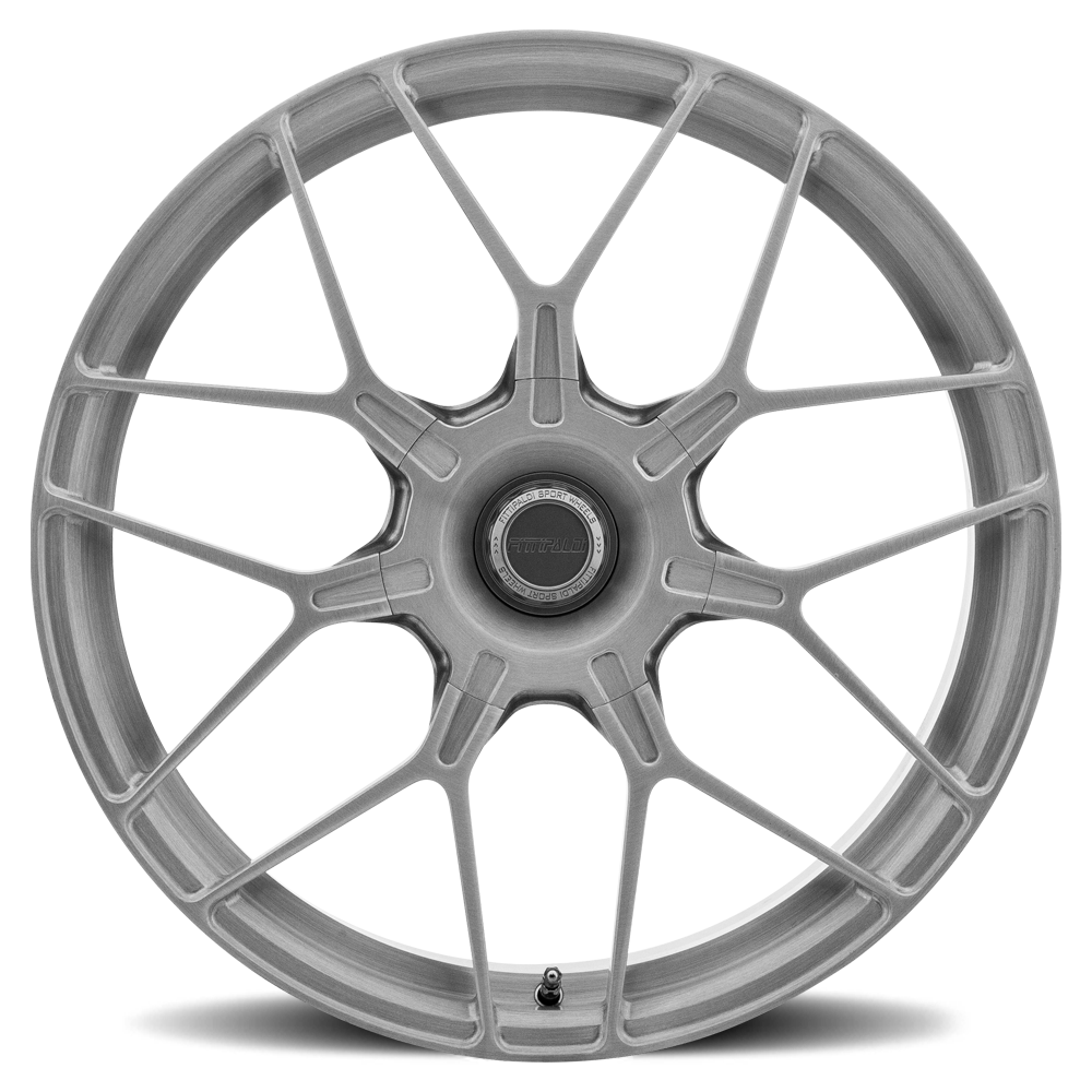 Fittipaldi Sport FSF09 20x10.5" 5x114.3mm 60.1mm CB +38mm Brushed Silver Clear Coat