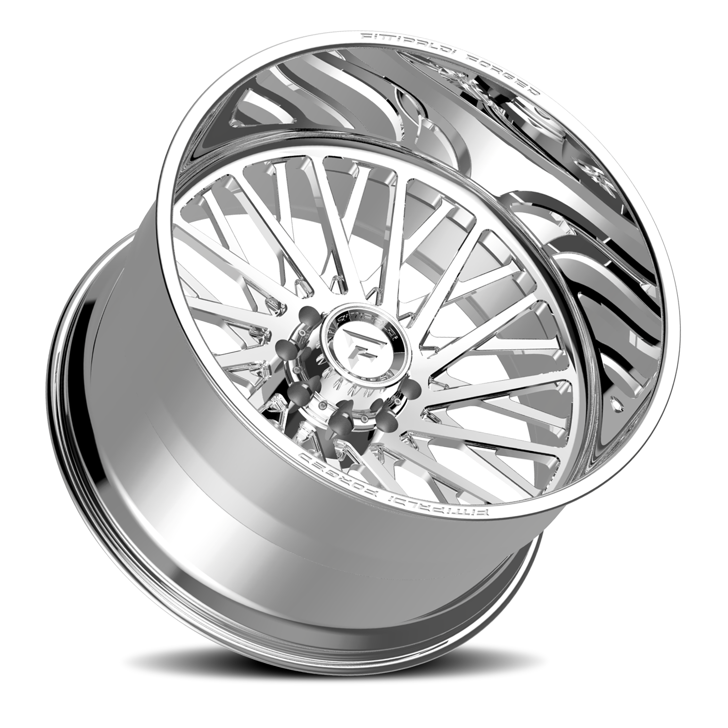 Fittipaldi Offroad FTF501 24x14" 6x139.7mm 106.2mm CB -76mm Polished