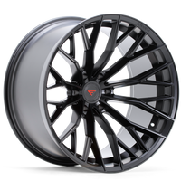 Ferrada Forge-8 Off Road Wheels FTR9 Noir Black 22x10 6x135 ET-18 87.1 Super Concavity