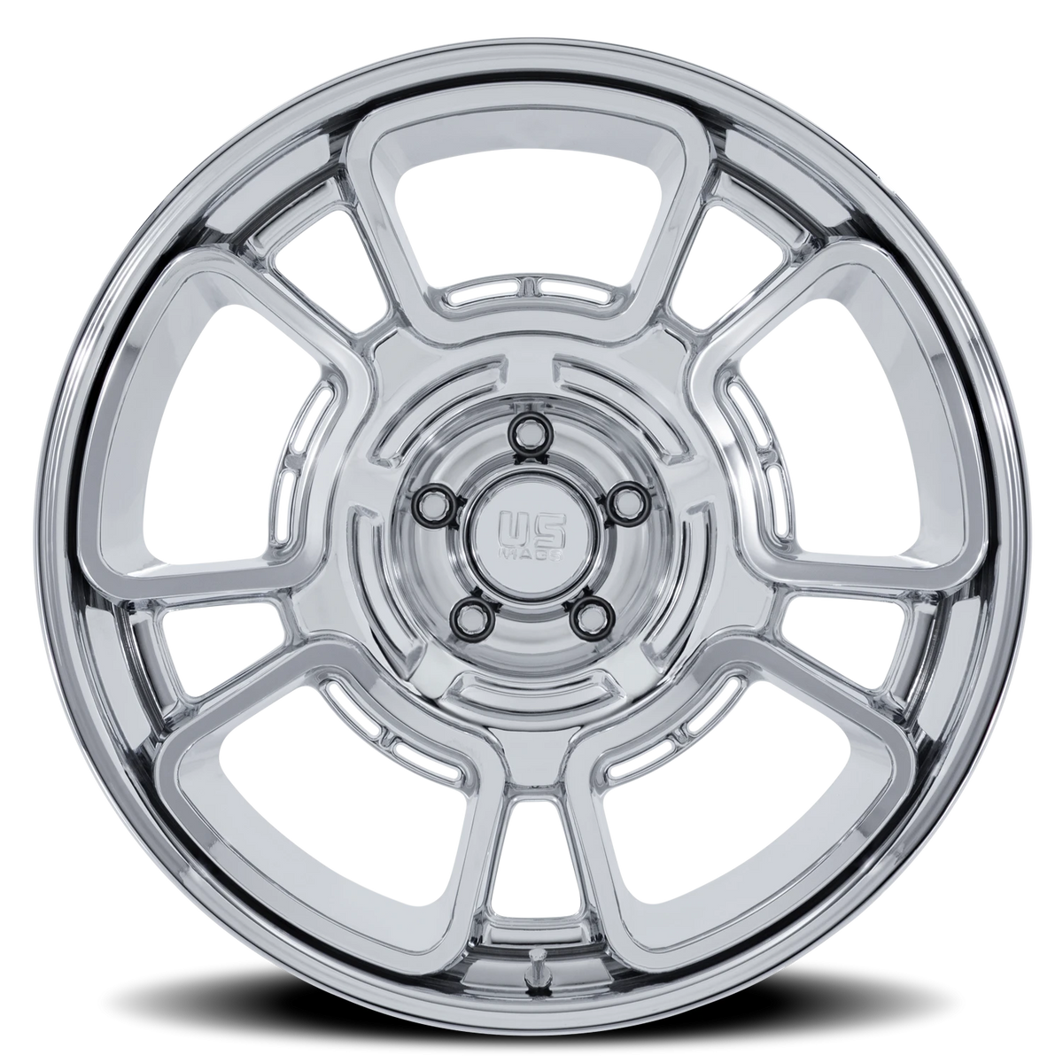 US Mags Flagstaff 22x10.5 +0 5x127mm 78.1mm Chrome