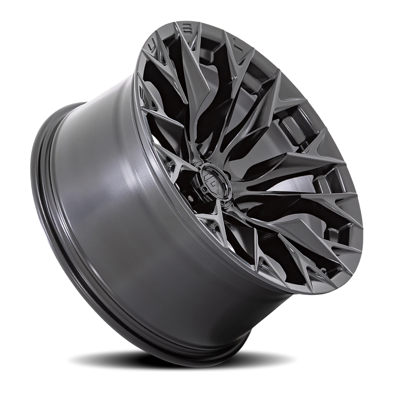 Fuel Flame 5 20x9" 5x139.7mm 78.1mm CB +1mm Blackout
