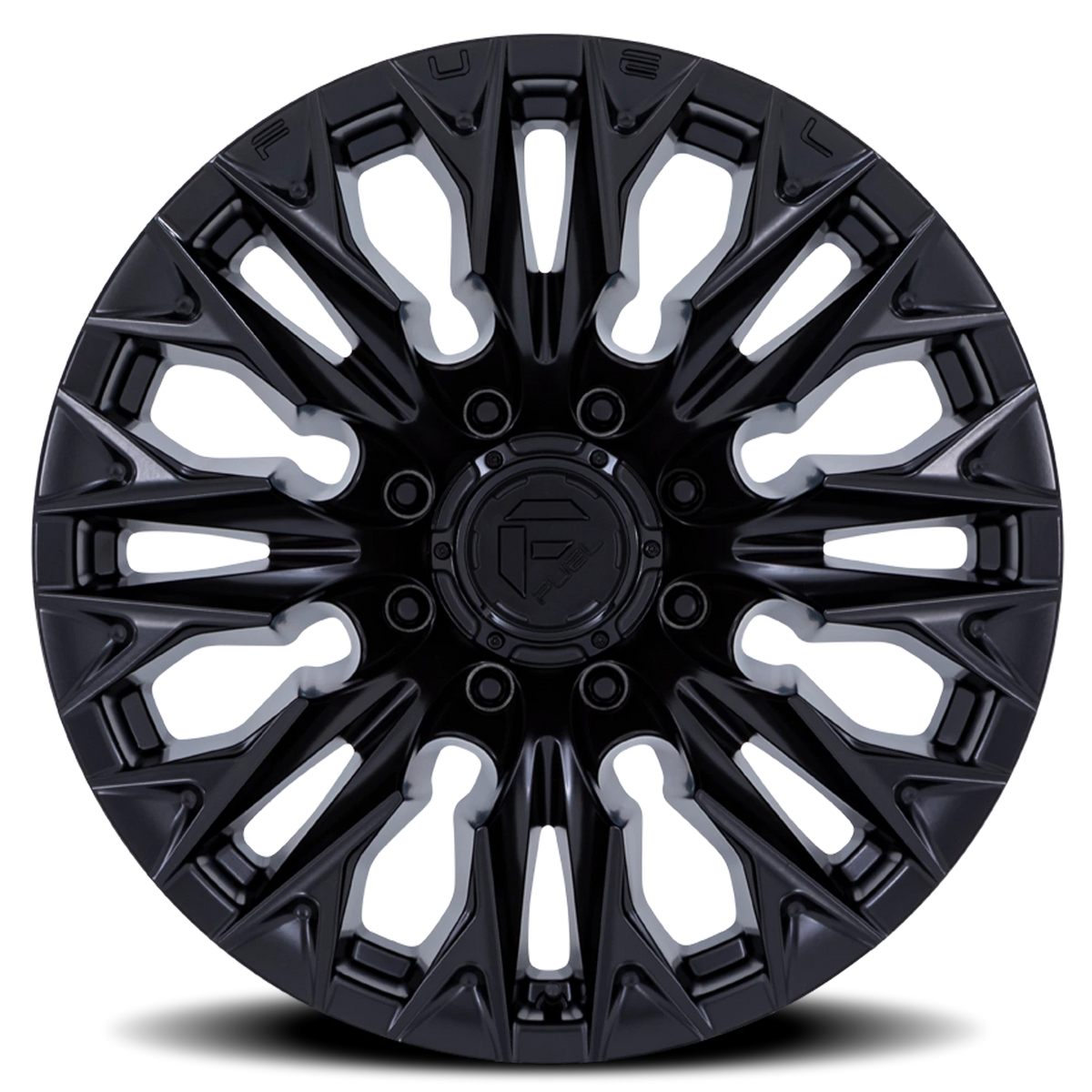 Fuel Flame 8 20x10 -18 8x165.1mm 125.1mm Blackout