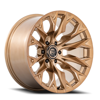 Fuel Flame 6 20x9" 6x135mm 87.1mm CB +20mm Platinum Bronze