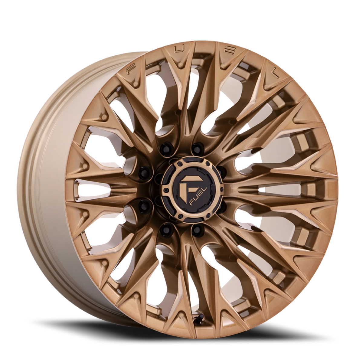 Fuel Flame 8 20x10 -18 8x170mm 125.1mm Platinum Bronze