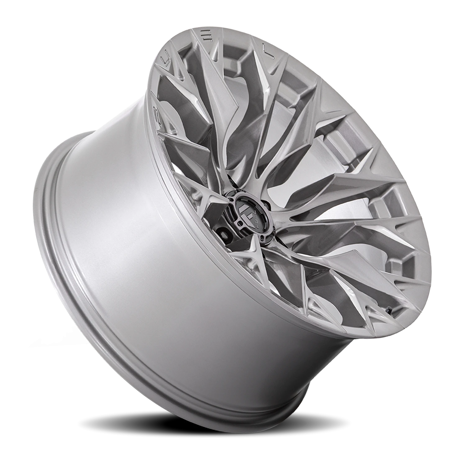 Fuel Flame 6 D806 20x10 -18 6x139.7mm 106.1mm Platinum