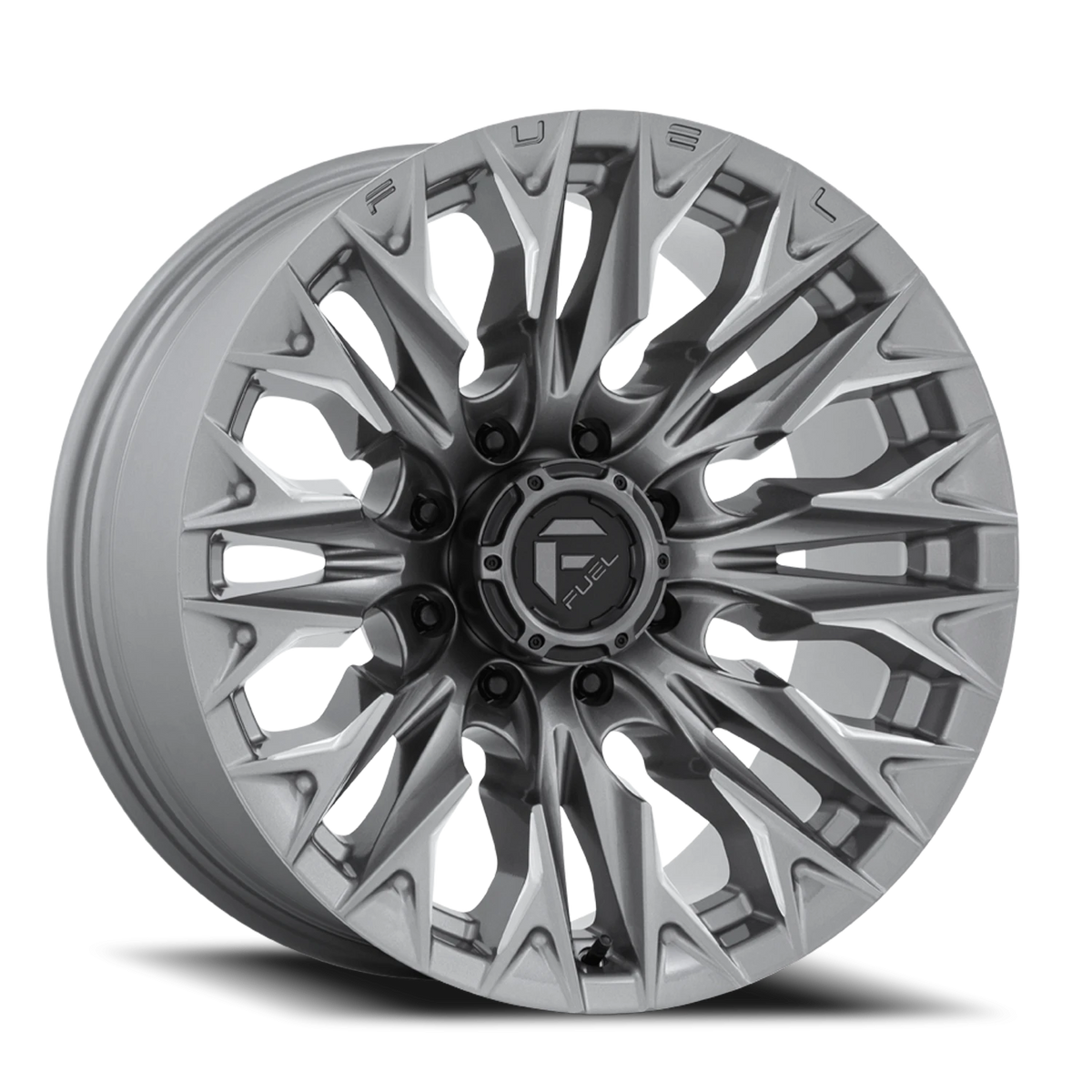 Fuel Flame 8 20x9 +1 8x170mm 125.1mm Platinum