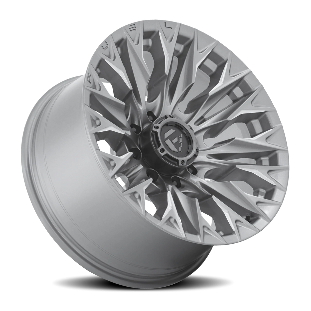 Fuel Flame 8 20x9 +1 8x180mm 124.2mm Platinum