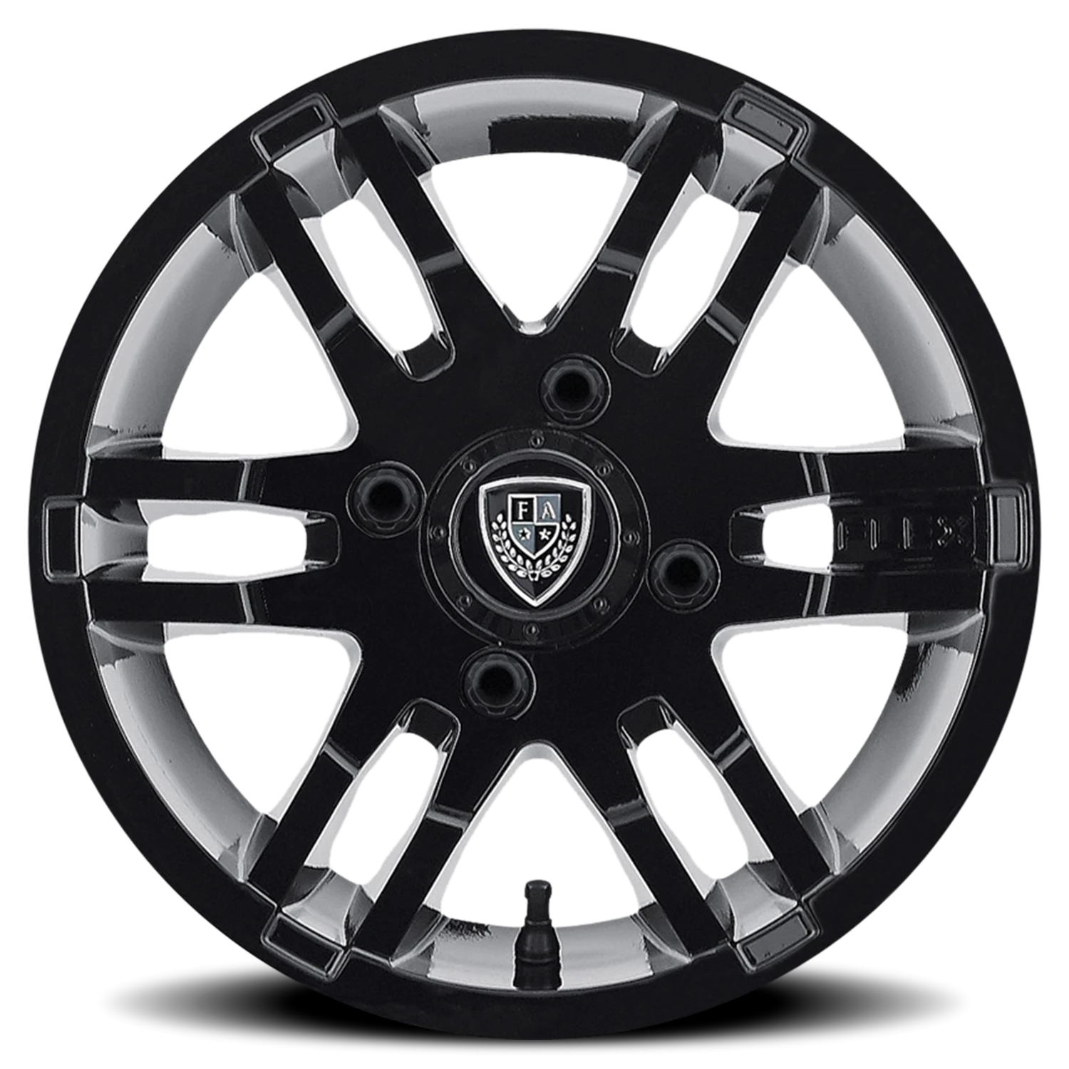 Fairway Alloys Flex 12x6" 4x101.6mm 70.7mm CB -23mm Gloss Black