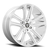 DUB Flex 24x10" 5x139.7mm 78.1mm CB +25mm Chrome