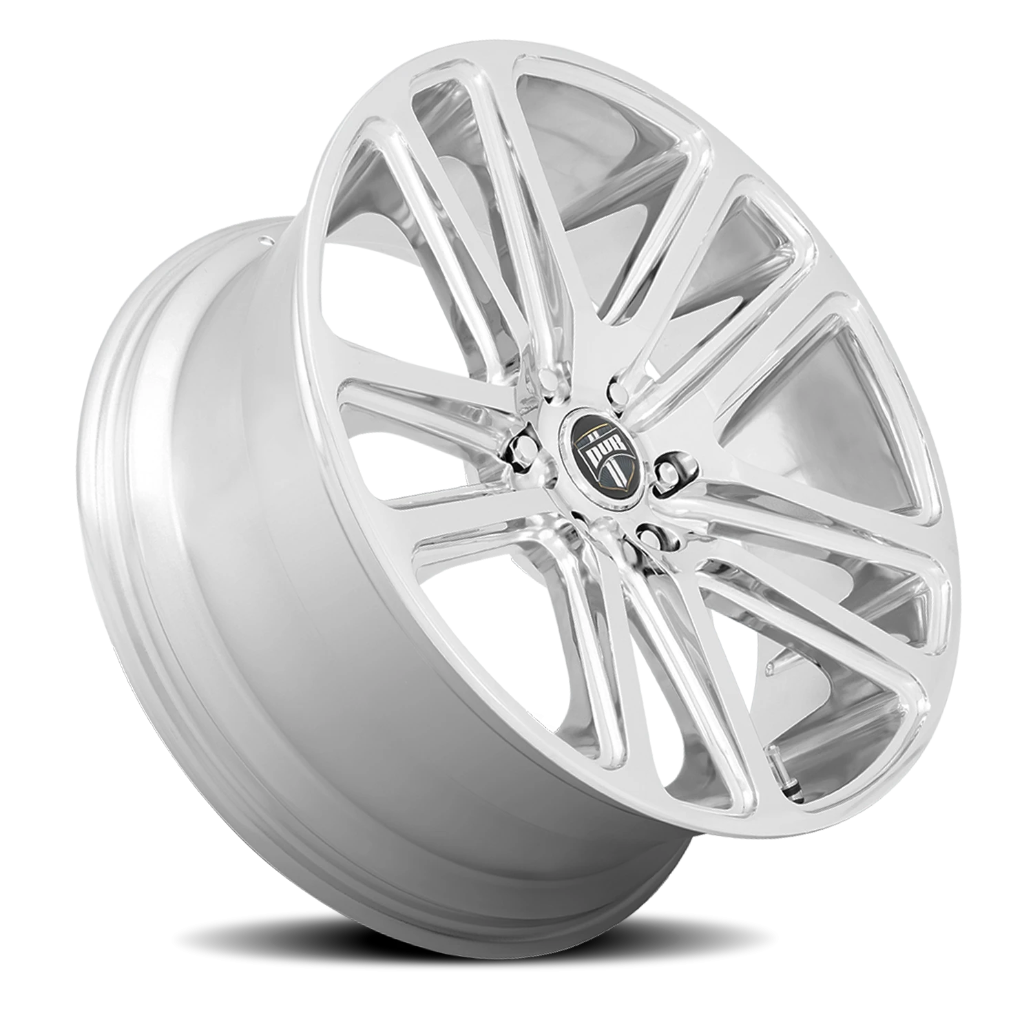 DUB Flex 22x9.5" 5x127mm 78.1mm CB +10mm Chrome