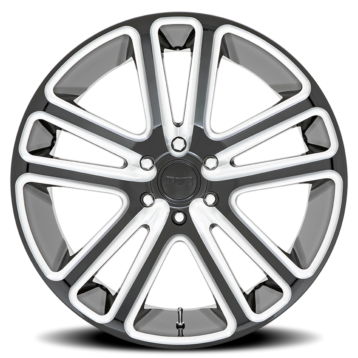 DUB Flex 26x10" 6x139.7mm 78.1mm CB +30mm Gloss Black Milled