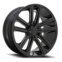 DUB Flex 22x9.5" 5x139.7mm 78.1mm CB +25mm Gloss Black