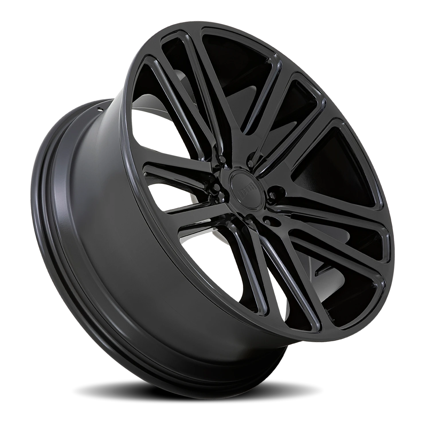 DUB Flex 24x10" 5x115mm 71.6mm CB +20mm Gloss Black