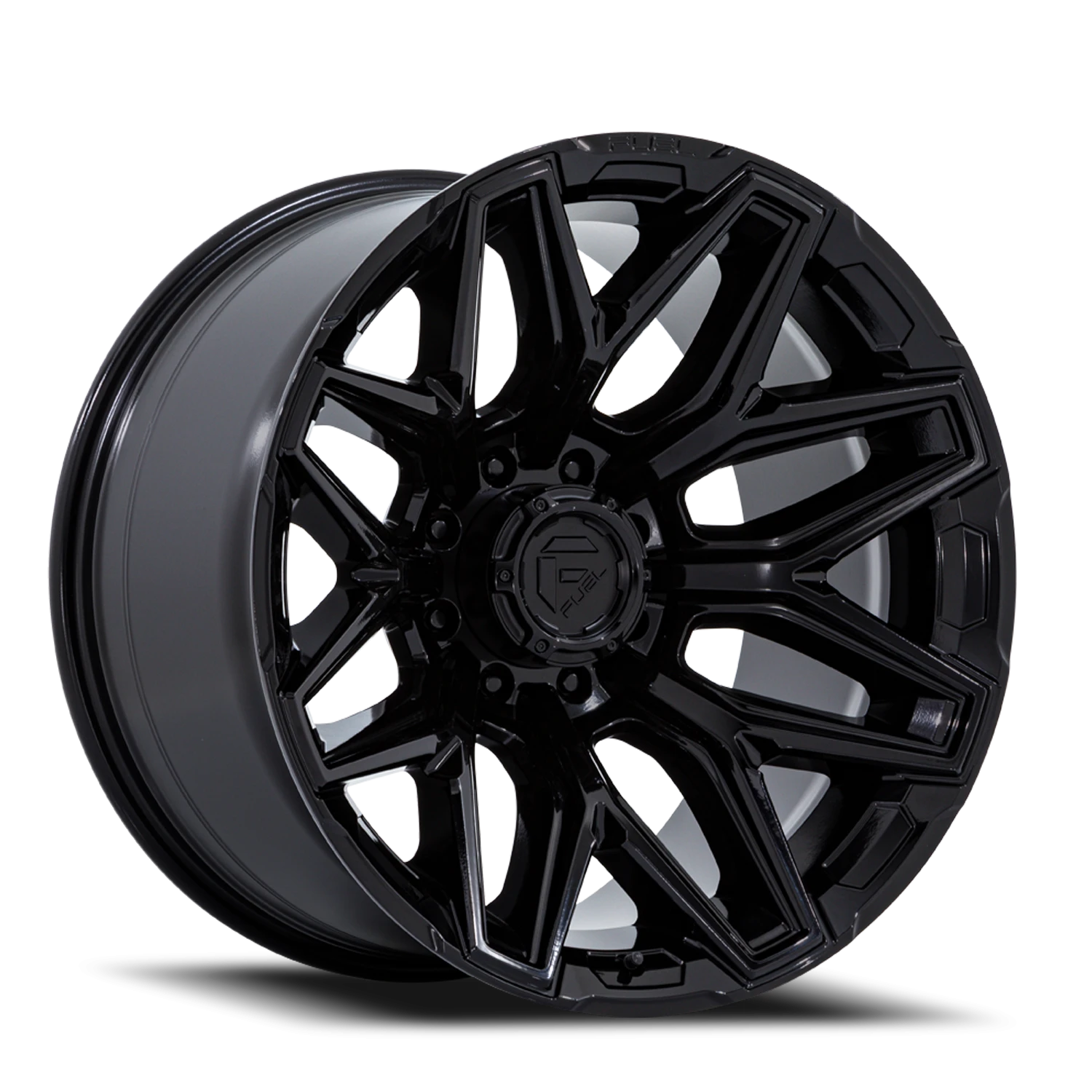 Fuel Flux 8 20x10" 8x170mm 125.1mm CB -18mm Gloss Black