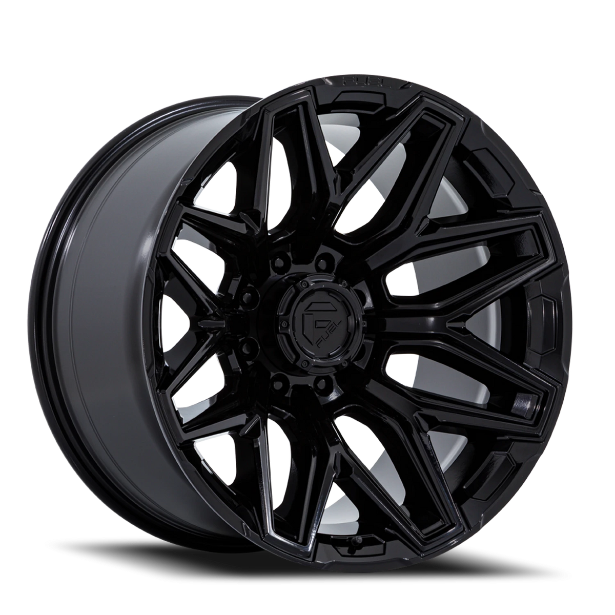 Fuel Flux 8 22x12 -44 8x180mm 124.2mm Gloss Black