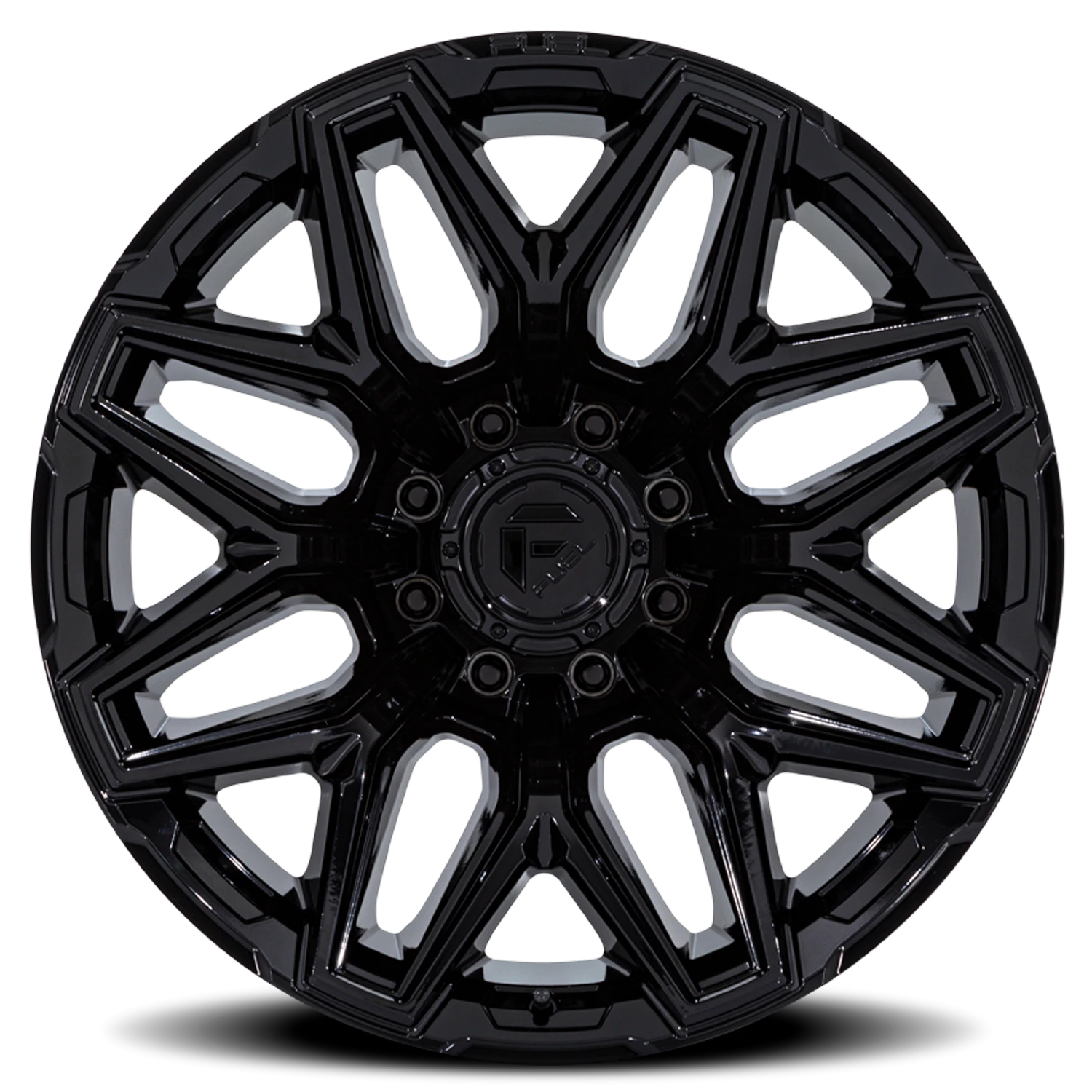 Fuel Flux 8 22x10" 8x170mm 125.1mm CB -18mm Gloss Black