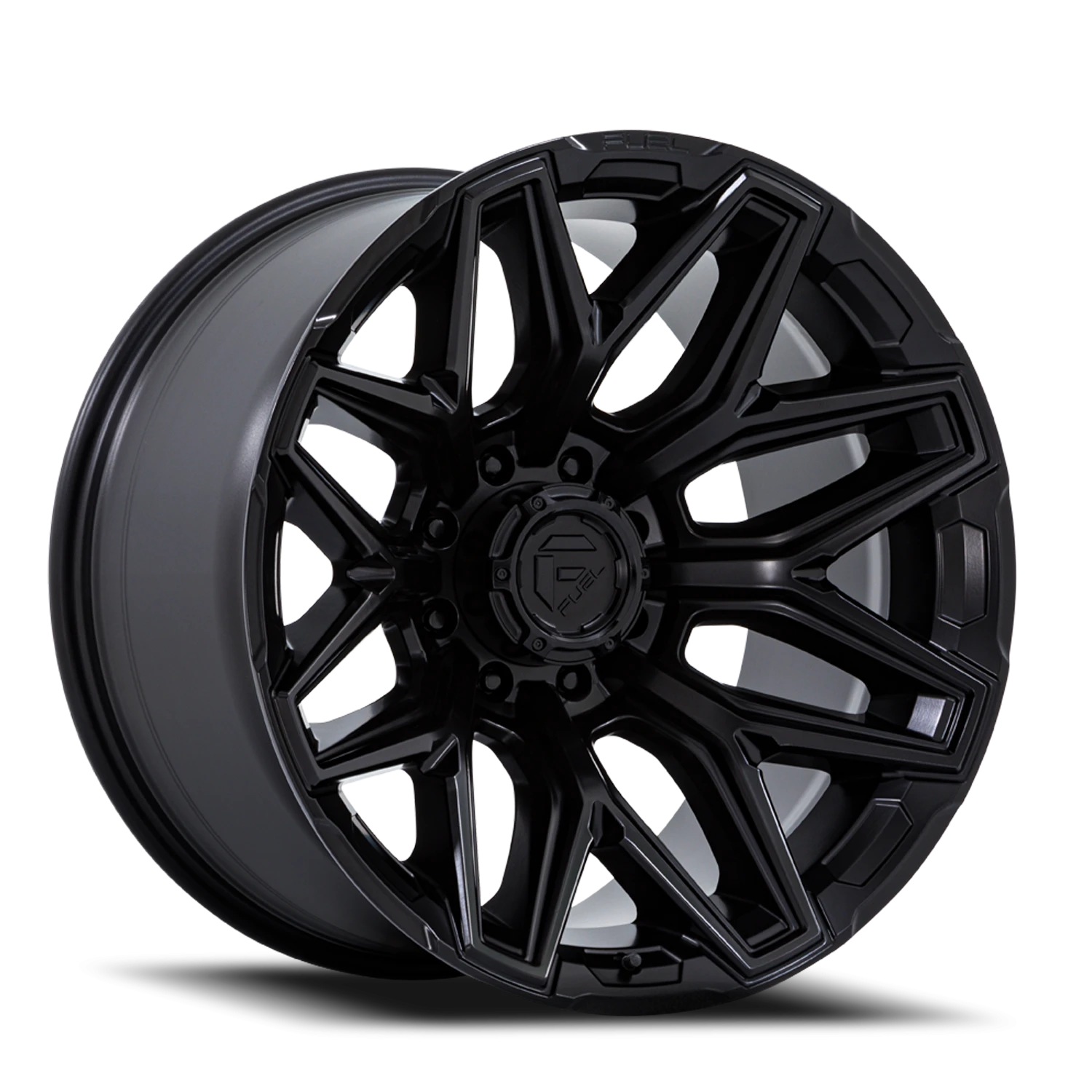 Fuel Flux 8 22x10" 8x165.1mm 125.1mm CB -18mm Blackout