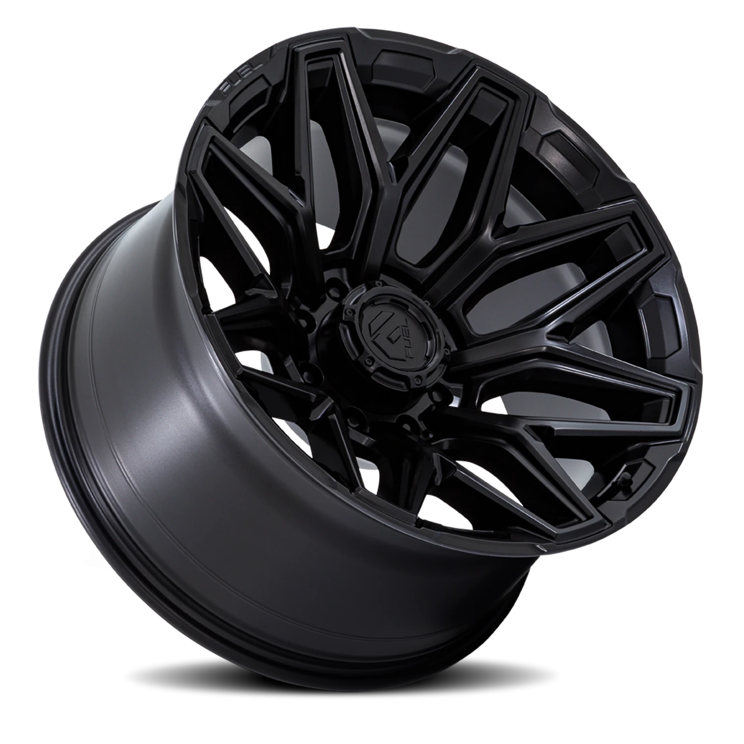 Fuel Flux 8 22x10" 8x165.1mm 125.1mm CB -18mm Blackout