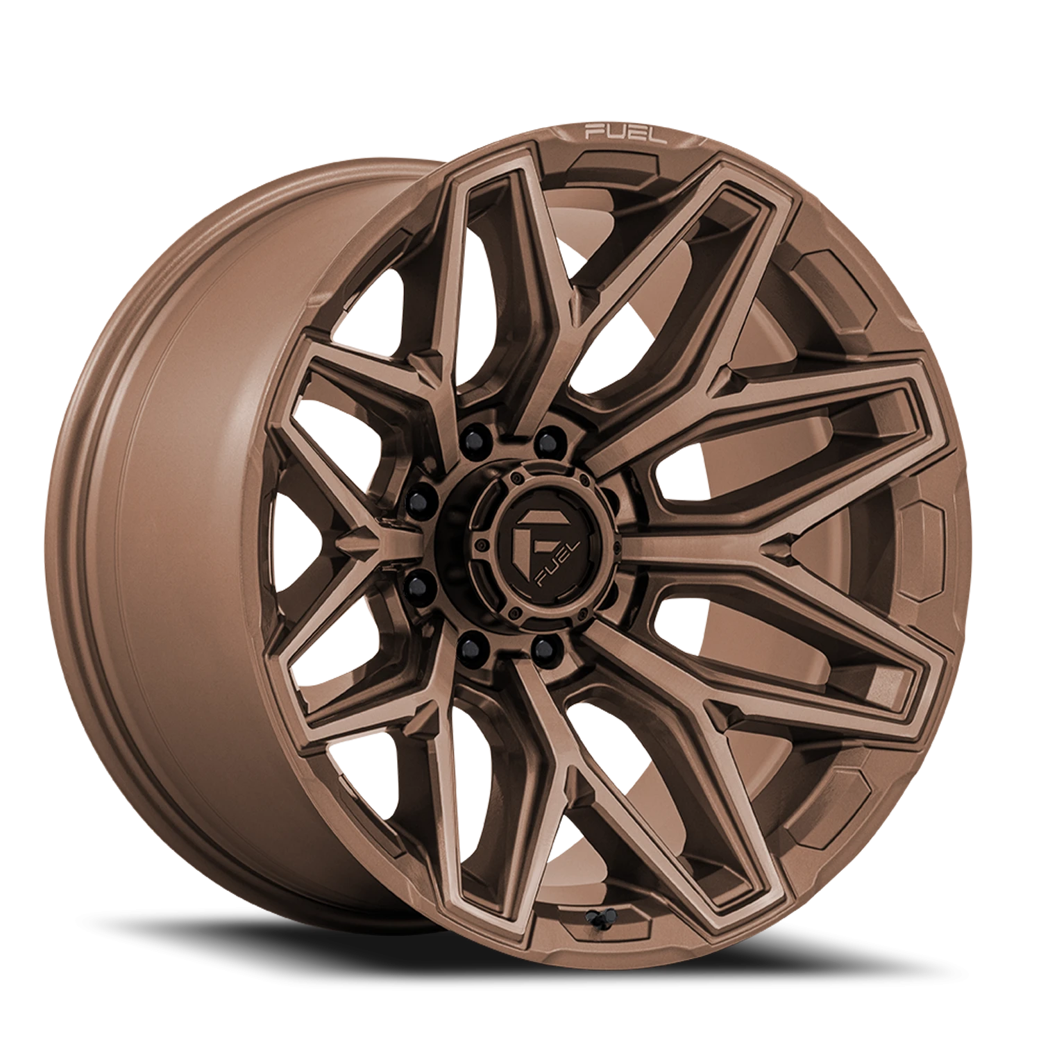 Fuel Flux 8 20x9" 8x180mm 124.2mm CB +1mm Platinum Bronze