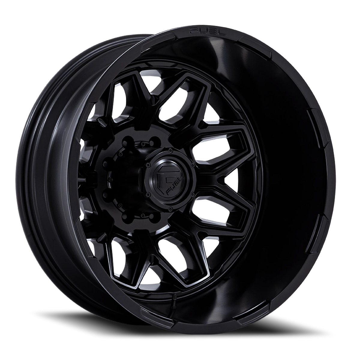 Fuel Flux Dually 22x8.25 -227 8x170mm 125.1mm Blackout