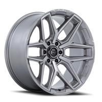 Fuel Flux 6 22x9.5" 6x135mm 87.1mm CB +20mm Platinum