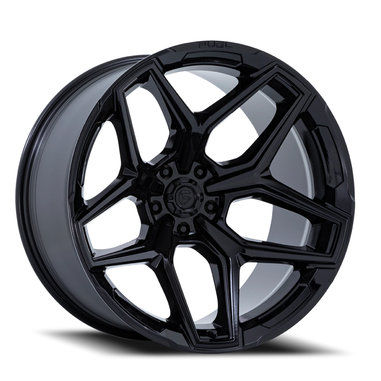 Fuel Flux 6 17x9" 6x135mm 87.1mm CB +1mm Gloss Black