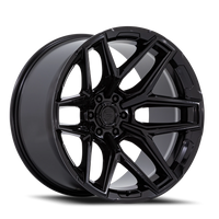Fuel Flux 6 18x9 +1 6x135mm 87.1mm Blackout