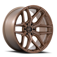 Fuel Flux 6 18x9" 6x139.7mm 106.1mm CB +20mm Platinum Bronze