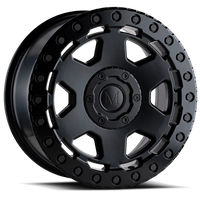 Mandrus Forscher 20x9" 5x112mm 66.6mm CB +10mm Matte Black
