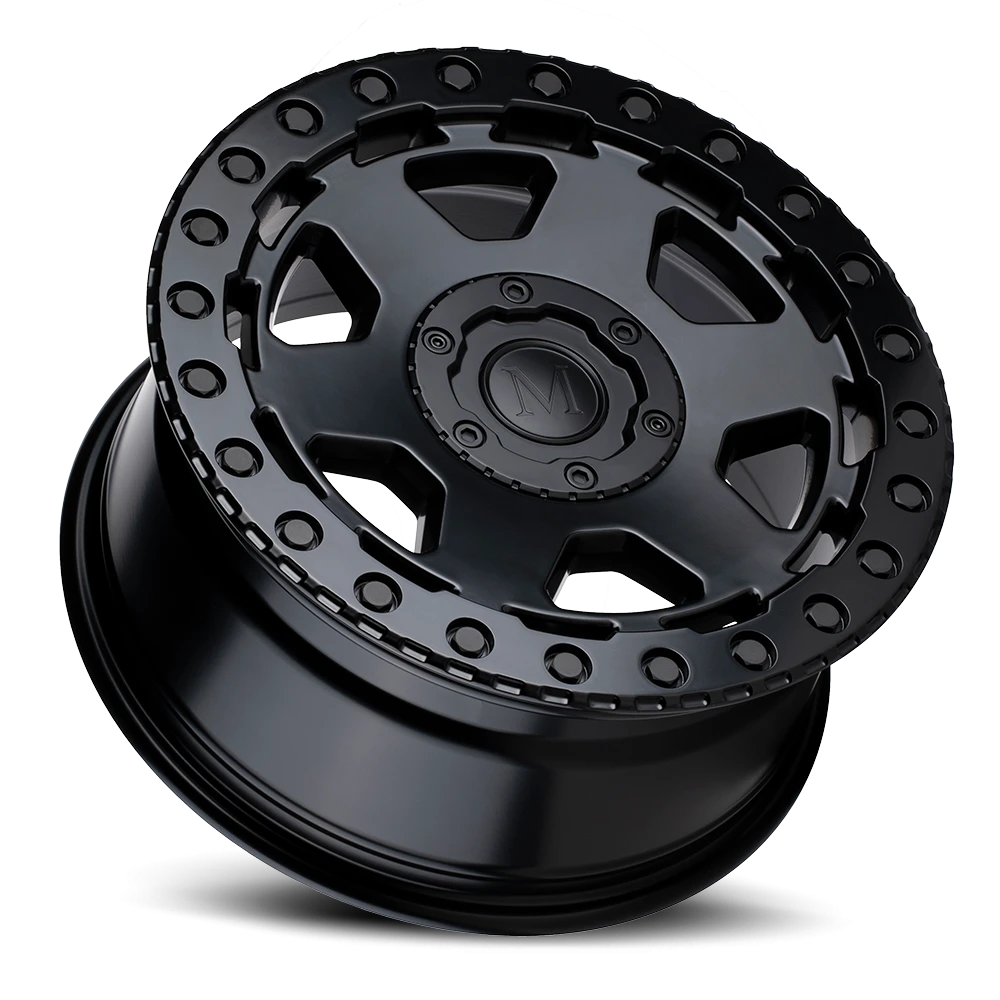 Mandrus Forscher 20x9" 5x112mm 66.6mm CB +10mm Matte Black