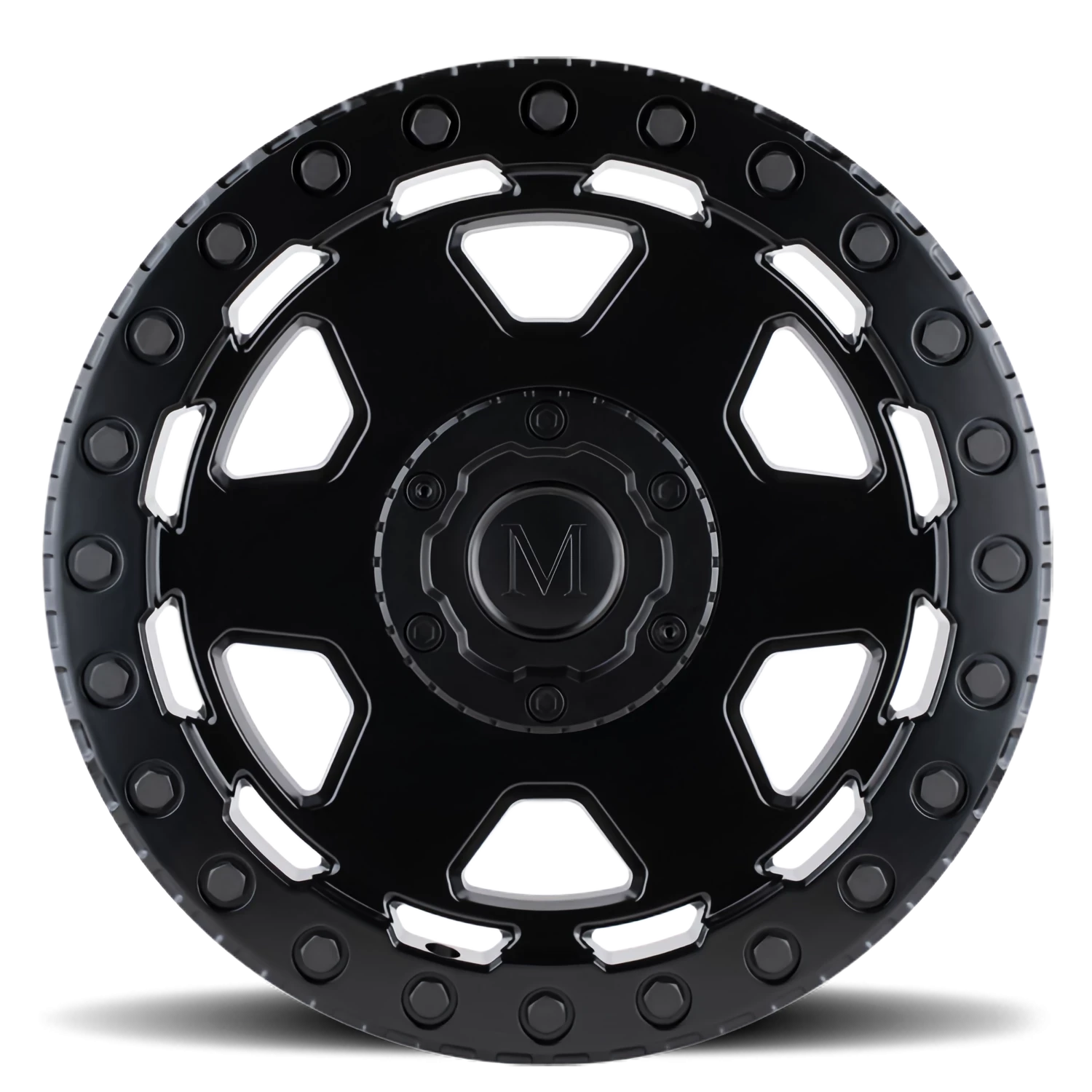 Mandrus Forscher 20x9" 5x112mm 66.6mm CB +10mm Matte Black