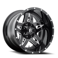 Fuel Full Blown 20x10 -12 5x139.7mm 110.3mm Black Milled