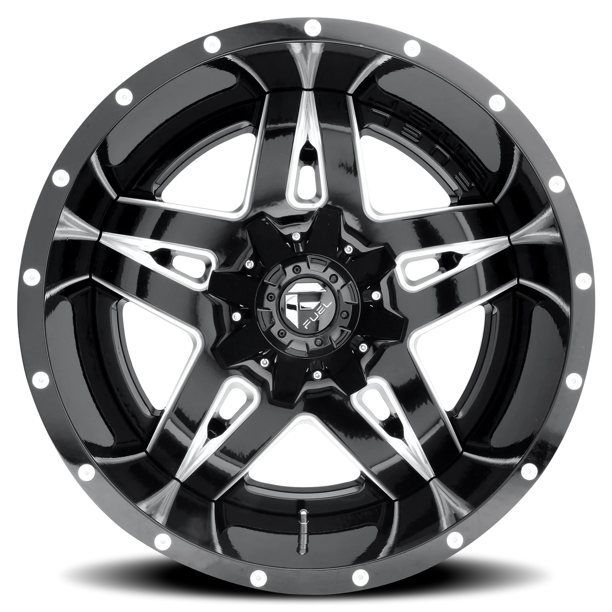 Fuel Full Blown 18x9 +14 6x135mm 106.4mm Black Milled