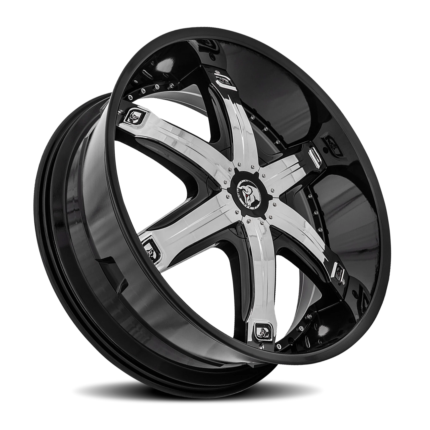 Diablo Fury 26x10" 6x135mm 78.1mm CB +30mm Gloss Black