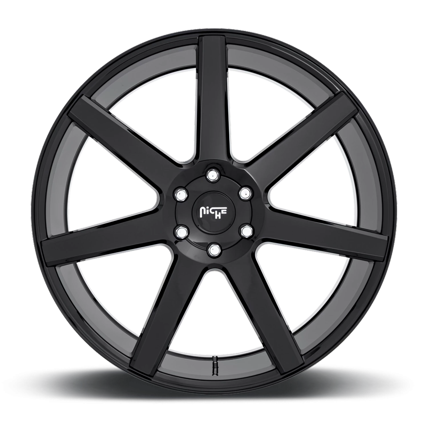 Niche Future 20x9.5" 6x139.7mm 106.1mm CB +30mm Gloss Black