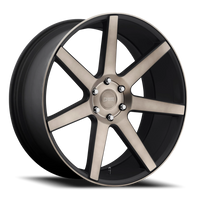DUB Future 24x10" 6x135mm 87.1mm CB +30mm Matte Black Machined-DDT