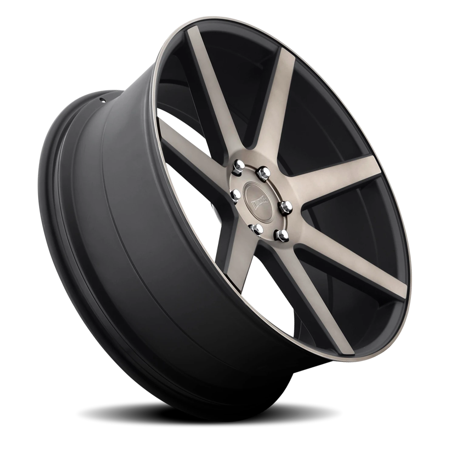 DUB Future 24x10" 6x135mm 87.1mm CB +30mm Matte Black Machined-DDT