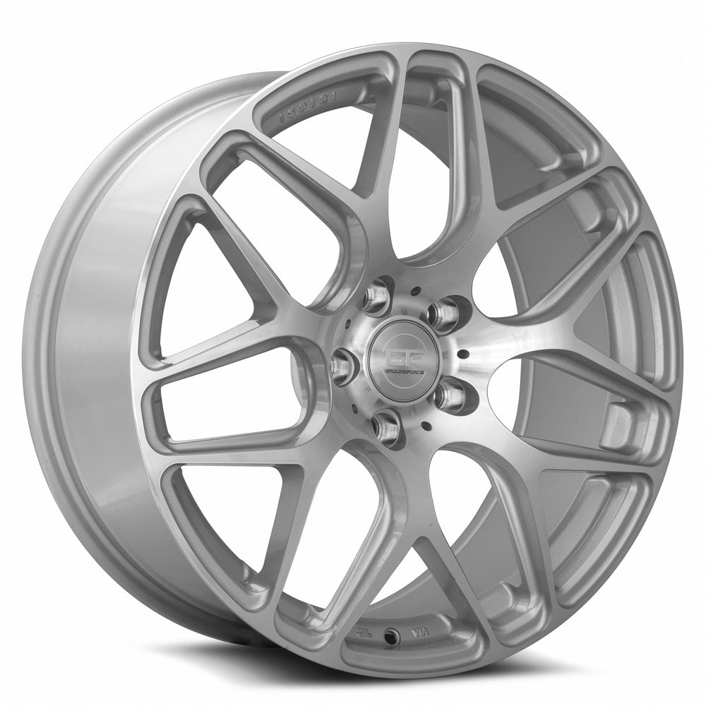 MRR GF9 19x8.5 20 5x120mm 72.6mm Silver Machined Face