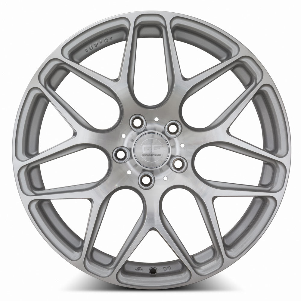MRR GF9 19x8.5 35 5x120mm 72.6mm Silver Machined Face